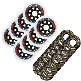 Inline kolesá Tempish Radical 84 mm 84A 8-Pack + ABEC 9 16-Pack