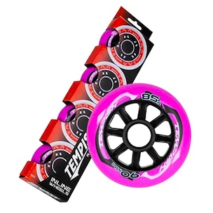 Inline kolieska Tempish  RADICAL Color 90 mm 85A 4-Pack  fialová