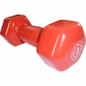 Jednoručka Power System  Jednoručka Vinyl Dumbell 3 Kg Červená