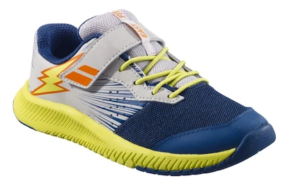 Juniorská tenisová obuv Babolat Pulsion All Court Kid Dark Blue/Yellow