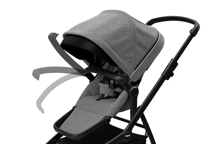 Kočík Thule Sleek Black/Gray Melange