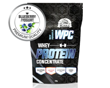 Koliba  Whey Protein Concentrate Lactose Free 1000 g čučoriedka - jogurt