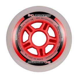 Kolieska s ložiskami Powerslide One Complete 100 mm 82A + ABEC 5 + 8 mm Spacer 8 pcs