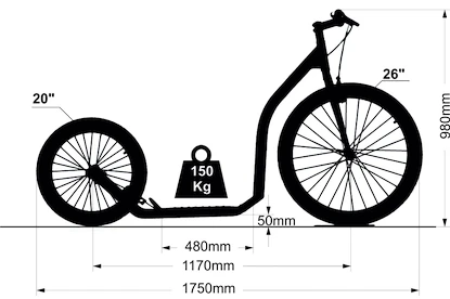 Kolobežka Crussis Urban 4.4