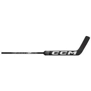 Kompozitová brankárska hokejka CCM Tacks XF 70 Black/Grey Junior 21 palcov, L (normálny gard)