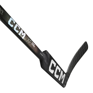 Kompozitová brankárska hokejka CCM Tacks XF PRO Black/Grey Senior