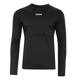 Kompresné tričko CCM LS Top with Gel Black Žiak (youth)