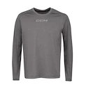 Kompresné tričko CCM  Non Compression LS Tee Grey Senior