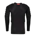 Kompresné tričko CCM  Padded Goalie LS Black Senior