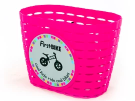 Košík na riadidlá FirstBike pink