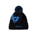 Kulich Bauer  Intarsia Knit Pom Navy/Blue Žiak (youth)