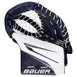 Lapačka Bauer Supreme MVPRO White/Navy Intermediate