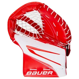 Lapačka Bauer Supreme MVPRO White/Red Intermediate