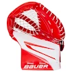 Lapačka Bauer Supreme MVPRO White/Red Senior na ľavú ruku (normálny)