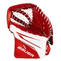 Lapačka Bauer Vapor X5 Pro White/Red Intermediate na ľavú ruku (normálny)