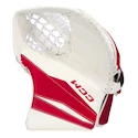 Lapačka CCM Axis F9 Red/White Intermediate obrátený