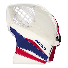 Lapačka CCM Axis F9 White/Red/Blue Intermediate