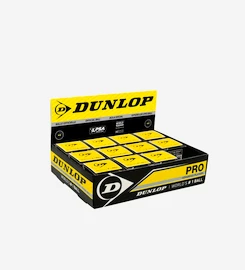 Loptičky Dunlop Pro Squash (12 balení)