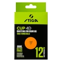 Loptičky Stiga  Cup 40+ ABS Orange 12 Pack