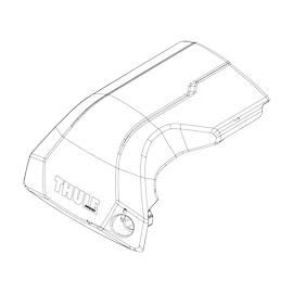 Malá plastová krytka k pätkám 757 Thule 1500054245