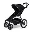 Mestský kočík Thule Urban Glide 4-wheel Black + Bezpečnostná rukoväť + Ochrana proti dažďu