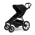 Mestský kočík Thule Urban Glide 4-wheel Black + Korbička Bassinet Black SET 5v1