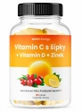 MOVit  Vitamin C 1200 mg s šípky + Vitamin D + Zinek 90 tablet