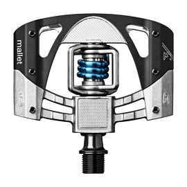 Nášľapné pedále MTB Crankbrothers Mallet 3 Charcoal/Electric Blue