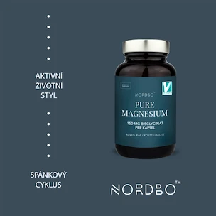 Nordbo  Hořčík Pure Magnesium 90 kapslí