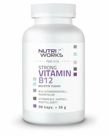 NutriWorks Strong Vitamin B12 90 kapslí