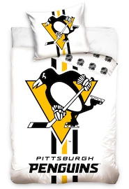 Obliečky Official Merchandise NHL Bed Linen NHL Pittsburgh Penguins White