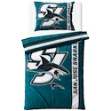 Obliečky Official Merchandise  NHL San Jose Sharks Belt 140x200/70x90 cm