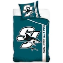 Obliečky Official Merchandise  NHL San Jose Sharks Belt 140x200/70x90 cm