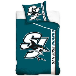 Obliečky Official Merchandise NHL San Jose Sharks Belt 140x200/70x90 cm