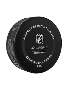 Oficiálny puk zápasu Inglasco Inc.  NHL Outdoors Lake Tahoe Vegas Golden Knights vs Colorado Avalanche