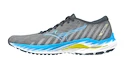 Pánska bežecká obuv Mizuno  Wave Inspire 19 Ghost Gray/Jet Blue/Bolt 2 (Neon)