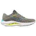 Pánska bežecká obuv Mizuno  Wave Inspire 19 Ghost Gray/Jet Blue/Bolt 2 (Neon)