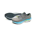 Pánska bežecká obuv Mizuno  Wave Inspire 19 Ghost Gray/Jet Blue/Bolt 2 (Neon)