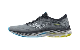 Pánska bežecká obuv Mizuno Wave Rider Wave Rider 27 Pearl Blue/White/Bolt 2 (Neon)