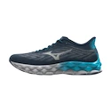 Pánska bežecká obuv Mizuno  Wave Sky 8 Blue Wing Teal / Neo Silver / River Blue