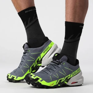 Pánska bežecká obuv Salomon Speedcross 6 Gtx Flint/Grgeck/Black  UK 9,5