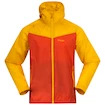 Pánska bunda Bergans  Microlight Jacket Brick/Light Golden Yellow S