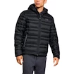 Pánska bunda Under Armour  Armour Down Hooded Jkt black