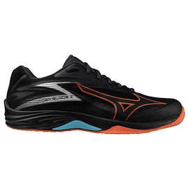 Pánska halová obuv Mizuno Thunder Blade Z Black/Neon Flame