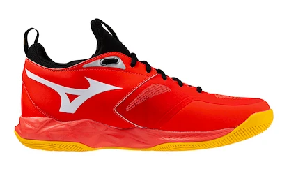 Pánska halová obuv Mizuno  WAVE DIMENSION Radiant Red/White/Carrot Curl  EUR 39