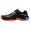 Pánska halová obuv Mizuno  Wave Lightning Z8 Black/Neon Flame