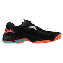 Pánska halová obuv Mizuno  Wave Lightning Z8 Black/Neon Flame