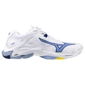 Pánska halová obuv Mizuno  Wave Lightning Z8 White/Bellwether Blue