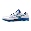 Pánska halová obuv Mizuno  Wave Medal 7 White/Mugen Blue/Estate Blue