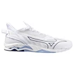 Pánska halová obuv Mizuno  Wave MIRAGE 5 White/Bellwether Blue